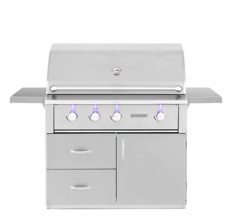 Summerset ALT42 Alturi Series Gas Grill On Cart, 42-Inch