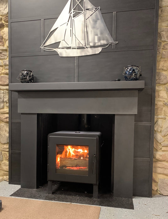 Nova 1500 Square Feet Natural Vent Freestanding Wood Burning Stove