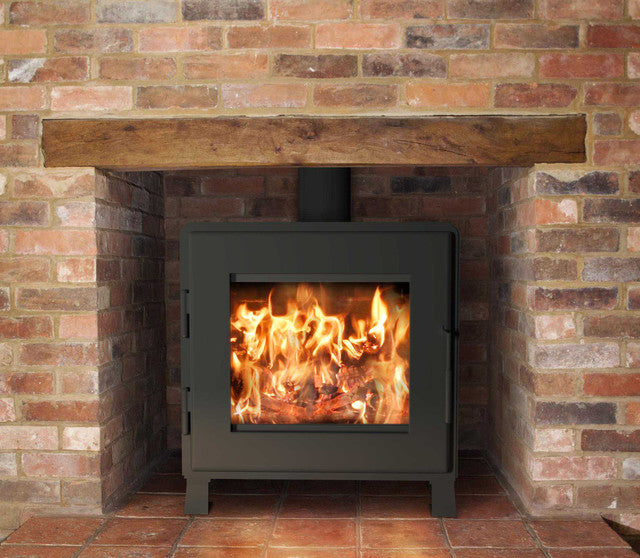 Nova 1500 Square Feet Natural Vent Freestanding Wood Burning Stove