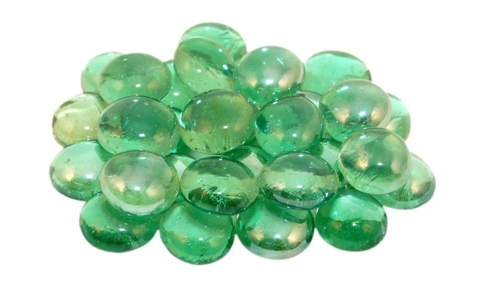 Real Fyre Fire Gems for Contemporary Gas Burners Insert Fireplaces CG Products Emerald 5 lb. Package