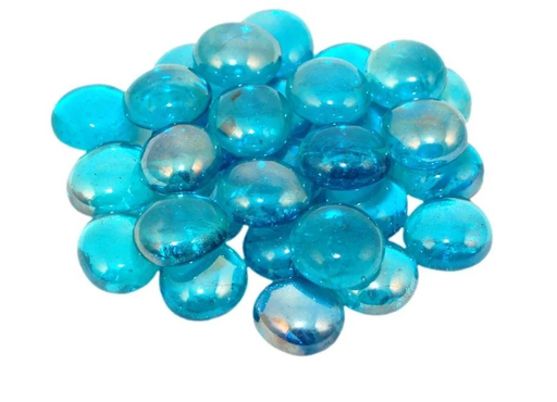 Real Fyre Fire Gems for Contemporary Gas Burners Insert Fireplaces CG Products Blue Topaz 5 lb. Package
