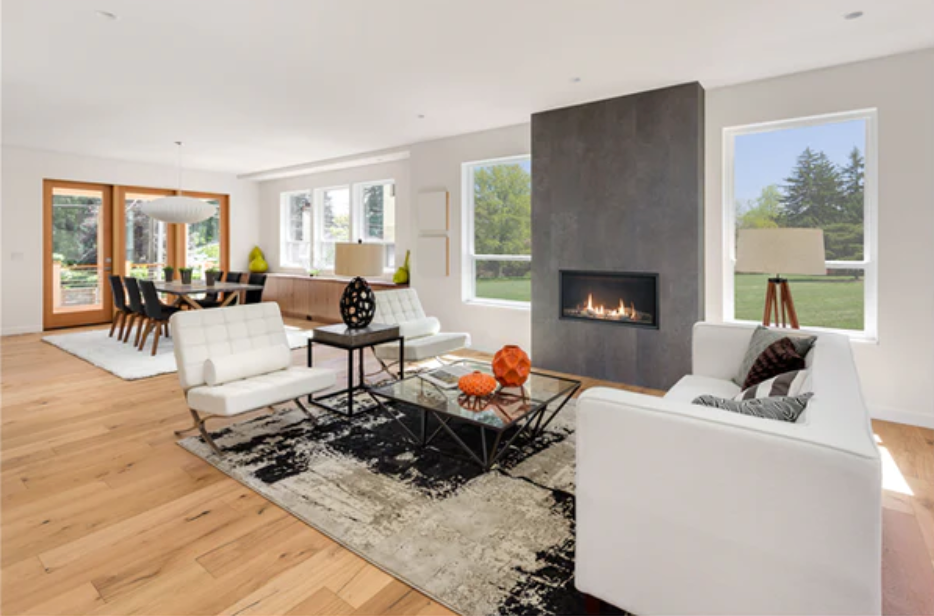 New Direct Vent Loft Fireplace 46" -Propane/Natural Gas
