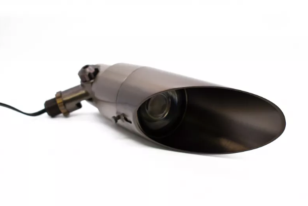 Brass Down Light, Modular Light Source, 10W, 550 Lumens, 3000K, Includes: (3) Beam Spread Lens (15, 38, 60 Degrees)