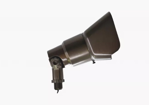 Brass Flood Light, Modular Light Source, 5W, 320 Lumens, 3000K, Includes: (3) Beam Spread Lens (15, 38, 60 Degrees)