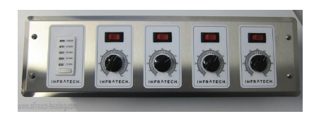 Infratech 30-4048 4-Zone Analog Control with Timer - SPECIAL ORDER