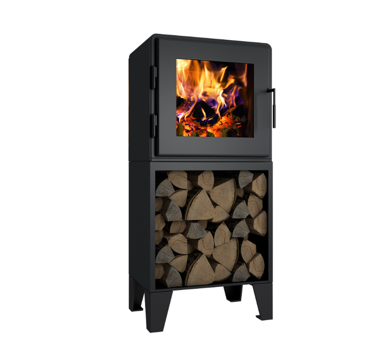 Nova 2500 Square Direct Vent Freestanding Wood Burning Stove