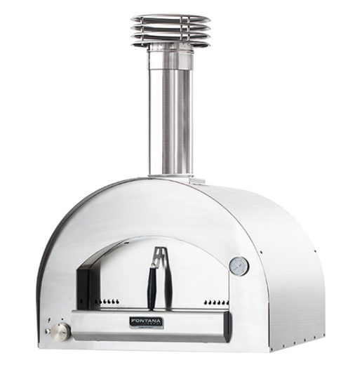 Fontana Napoli Hybrid Gas & Wood Pizza Oven - Table top