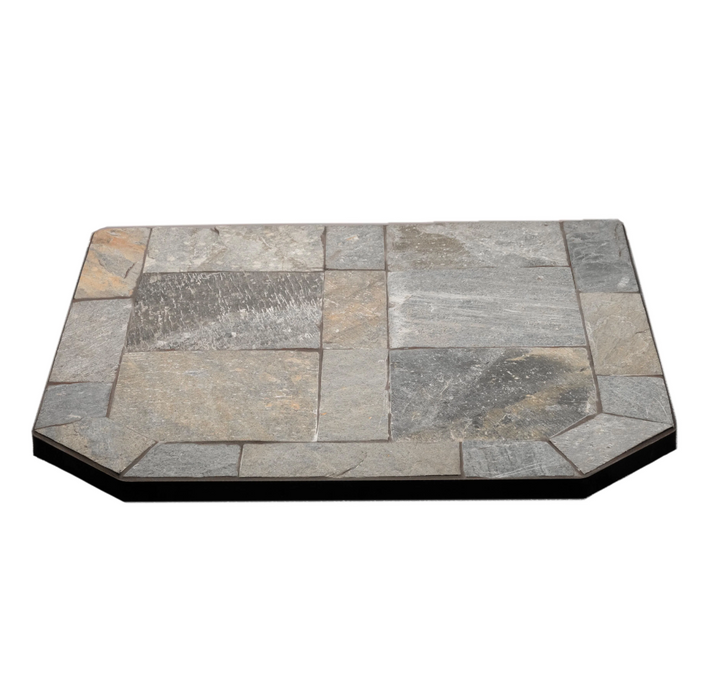 COMFORTBILT FLATWALL HEARTH PAD - NATURAL SILVER SLATE
