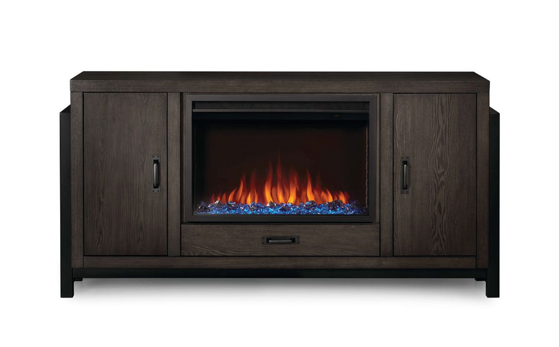 Napoleon NEFP30-3020RK Franklin Electric Fireplace TV Stand with 30-Inch Cineview Firebox