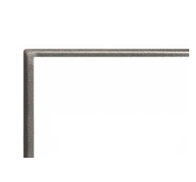 EMPIRE BOULEVARD DIRECT VENT 1-IN BEVELED, HAMMERED PEWTER