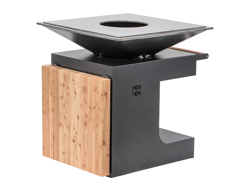 Luxury Bonton Pellet Grill - Easy to Fuel and Clean with WiFi Connection - Square