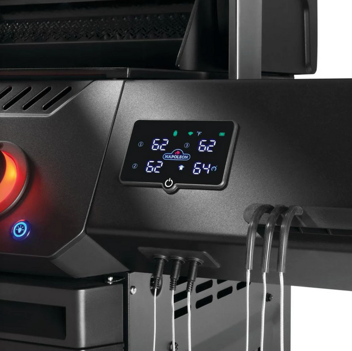Napoleon Prestige Phantom 500 Connected 4-Burner Grill w/ Rotisserie, WiFi & Bluetooth - P500VXRSIBNK-PHM