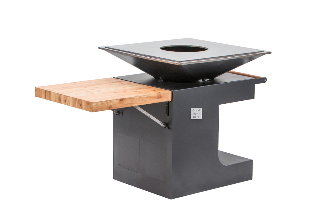 Luxury Bonton Pellet Grill - Easy to Fuel and Clean with WiFi Connection - Square