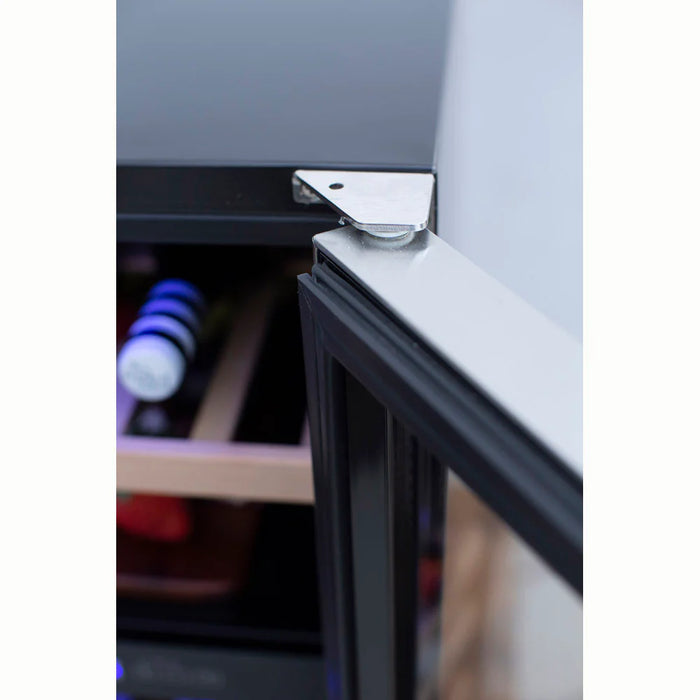 TrueFlame 15" Outdoor Rated Dual Zone Wine Cooler