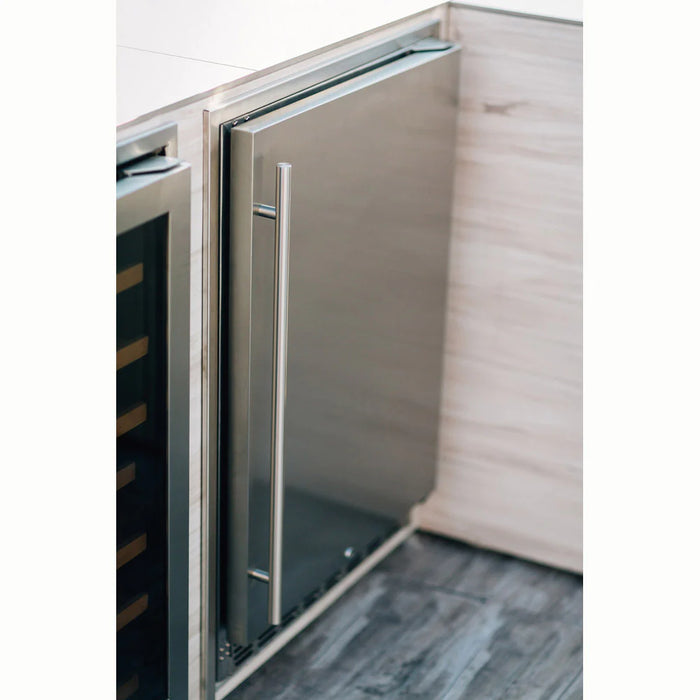 TrueFlame 24" 5.3C Outdoor Rated Refrigerator - TF-RFR-24S-P