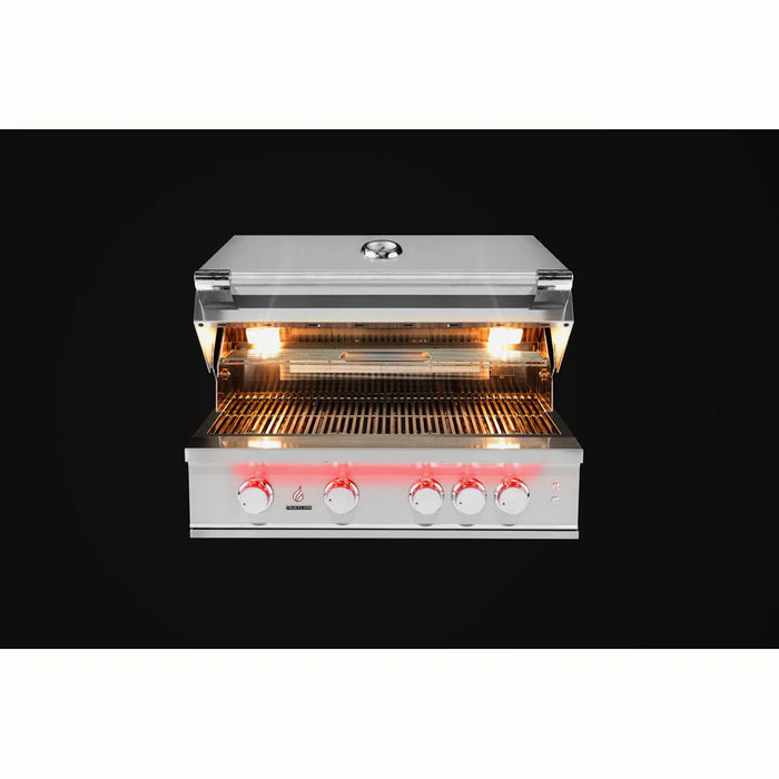 TrueFlame 40" 5 Burner Gas Grill