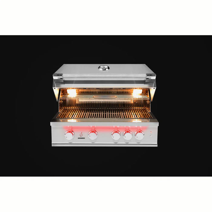 TrueFlame 25" Grill + Deluxe Cart