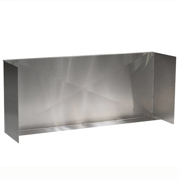 TrueFlame 36" Stainless Steel Wind Guard - Fits 30-32" Grills - TFWG-36