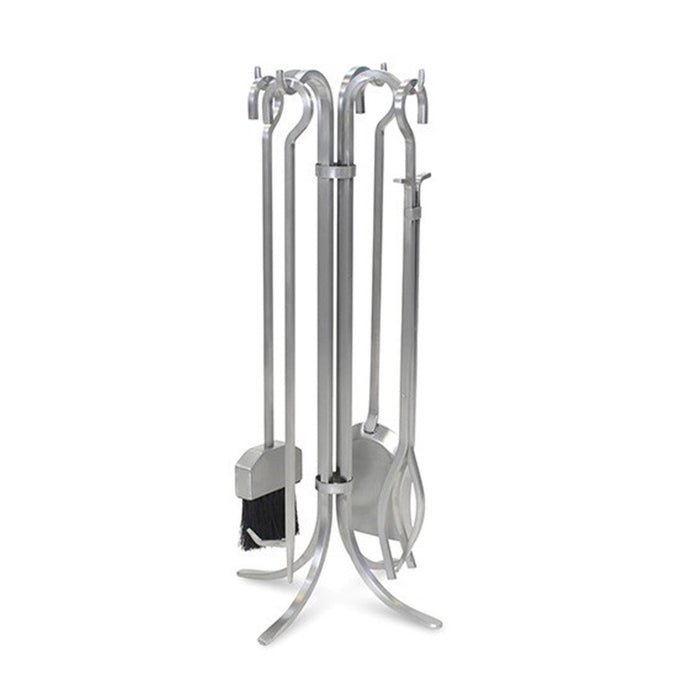 Pilgrim Stainless Steel Newport Fireplace Tool Set