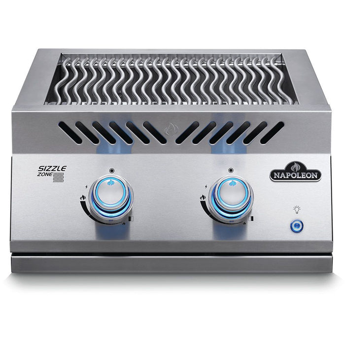 Napoleon BIB18IRSS Stainless Steel Built-In 700 Series 18-Inch Dual Infrared Burner