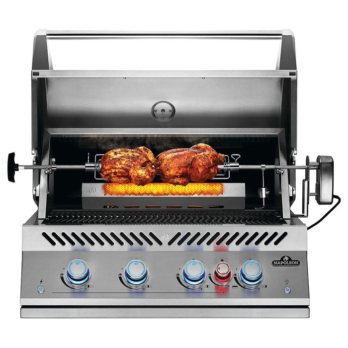 Napoleon BIG32RBSS Stainless Steel Built-In 700 Series 32-Inch Infrared Rear 4-Burner Gas Grill Head