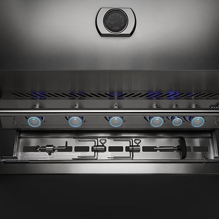 Napoleon BIG38RBSS Stainless Steel Built-In 700 Series 38-Inch Infrared Rear 5-Burner Gas Grill Head