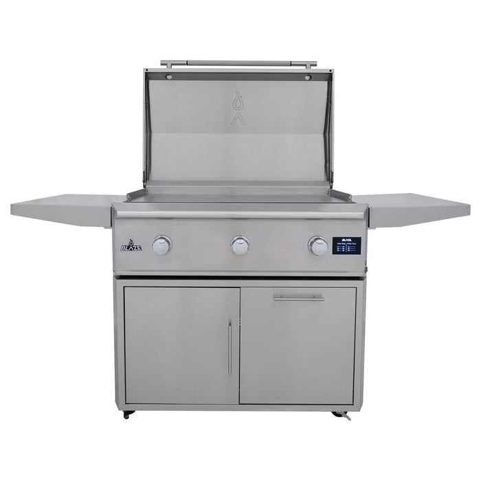 Blaze Premium LTE Pro 40-Inch Freestanding Gas Griddle With Lights