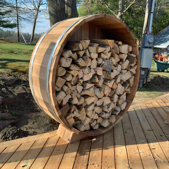 Dundalk Canadian Timber 5' Clear Cedar Firewood Storage