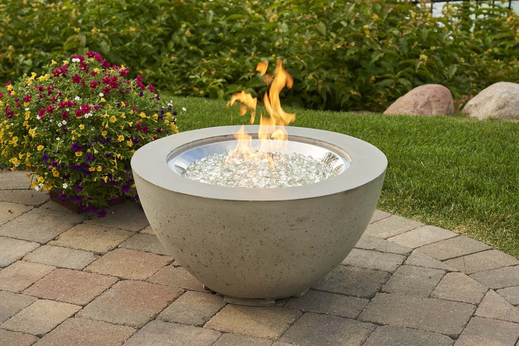 The Outdoor GreatRoom Company CV-20 Cove Gas Fire Pit, 29.25-Inch - Gray
