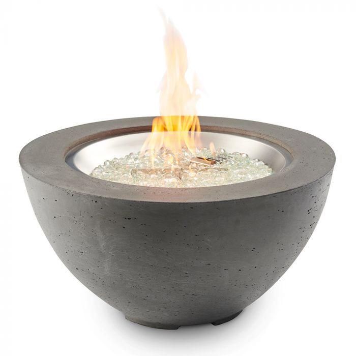 The Outdoor GreatRoom Company CV-20 Cove Gas Fire Pit, 29.25-Inch - Midnight Mist