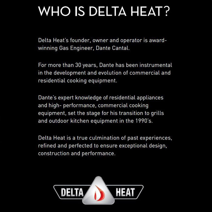 Delta Heat DHBQ38-D Freestanding Gas Grill, 38-Inches