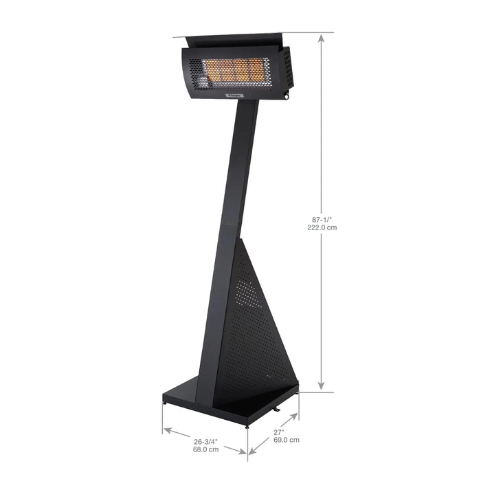 Dimplex - Outdoor Portable Infrared Propane Heater, 31,500 BTU