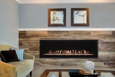 Boulevard Direct-Vent Linear See-Through Fireplace 48" -Propane/Natural Gas