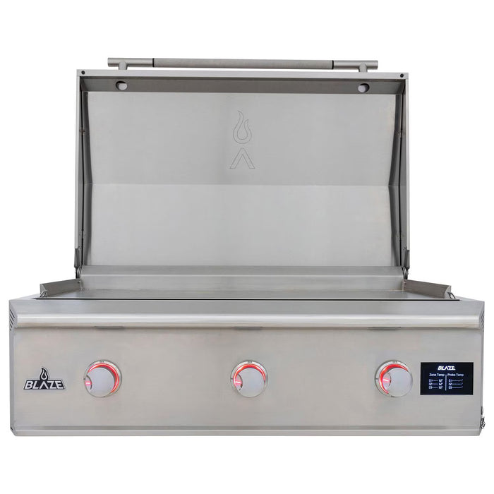 Blaze Premium LTE Pro 40-Inch Built-In Gas Griddle With Lights