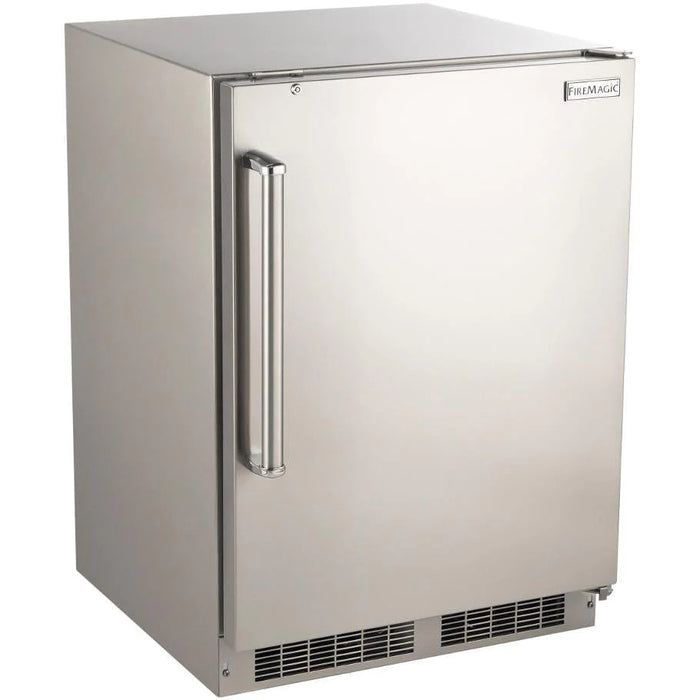 Fire Magic 24-Inch 5.1 Cu. Ft. Right Hinge Outdoor Rated Compact Refrigerator (3589-DR)