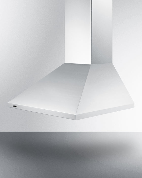 Summit 30" Wide Wall-Mounted Range Hood, ADA-Compliant