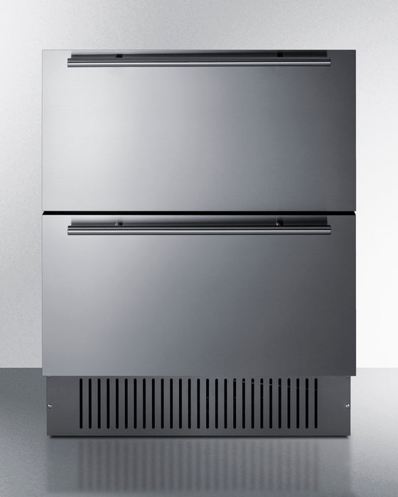 Summit 27" Wide 2-Drawer All-Refrigerator, ADA Compliant