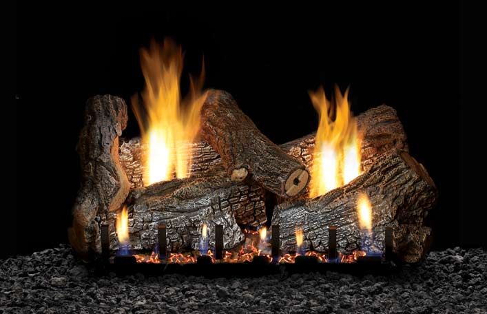 White Mountain Hearth LSxxRS Refractory Sassafras Gas Logs Only