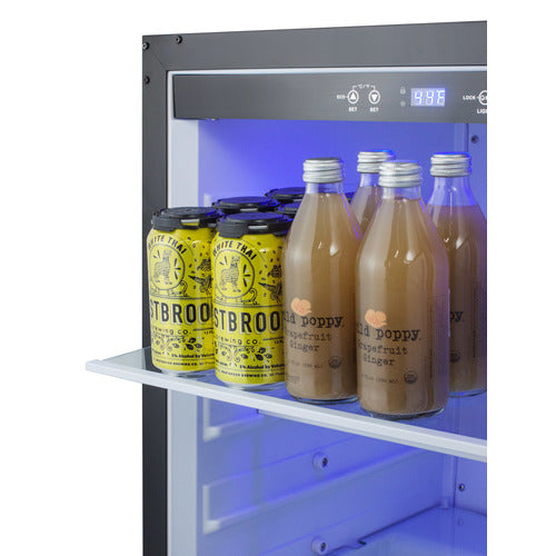 Summit 24" Wide Built-In Outdoor All-Refrigerator