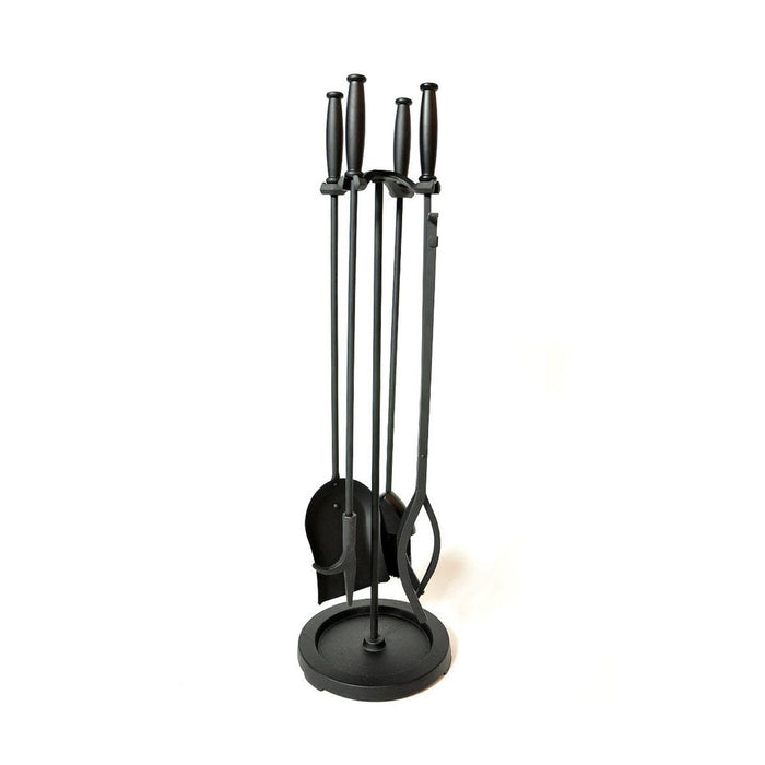 Pilgrim 5 Piece Matte Black Tool Set - Black Barrel Handles - 18032