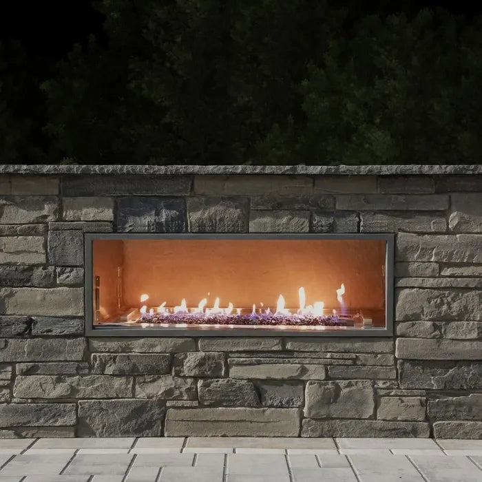 Firegear Outdoor 60-Inch Kalea Bay Outdoor Gas Fireplace