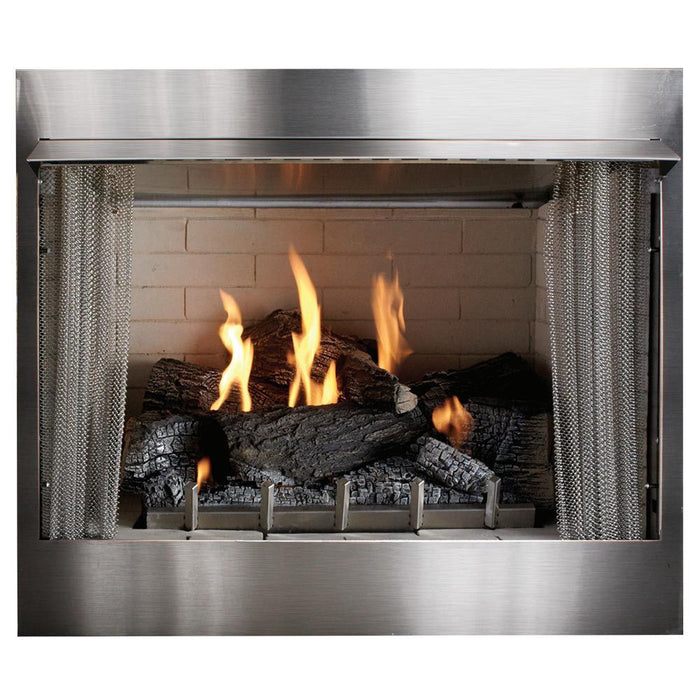 Carol Rose by Empire OP36FB2MF 36-Inch Outdoor Firebox with Wildwood Log Set