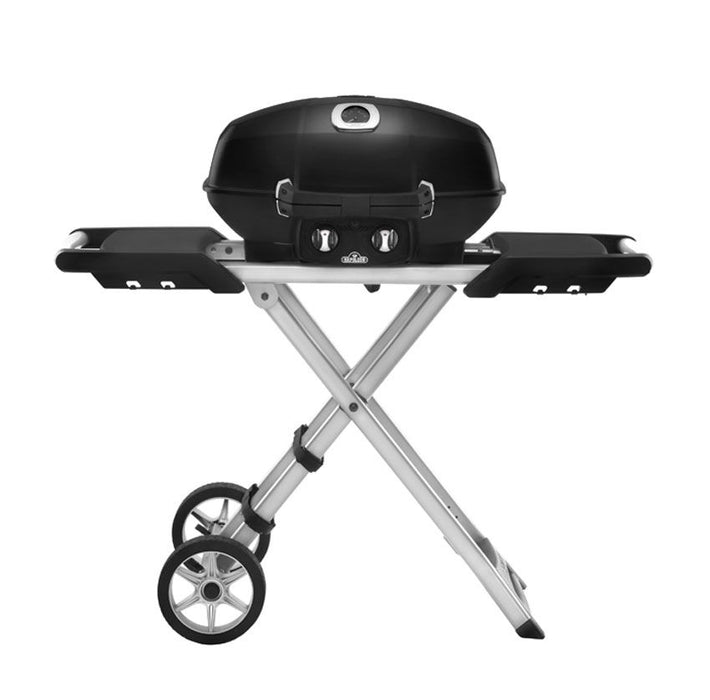 Napoleon PRO285X-BK TravelQ Portable Grill with Scissor Cart, Propane