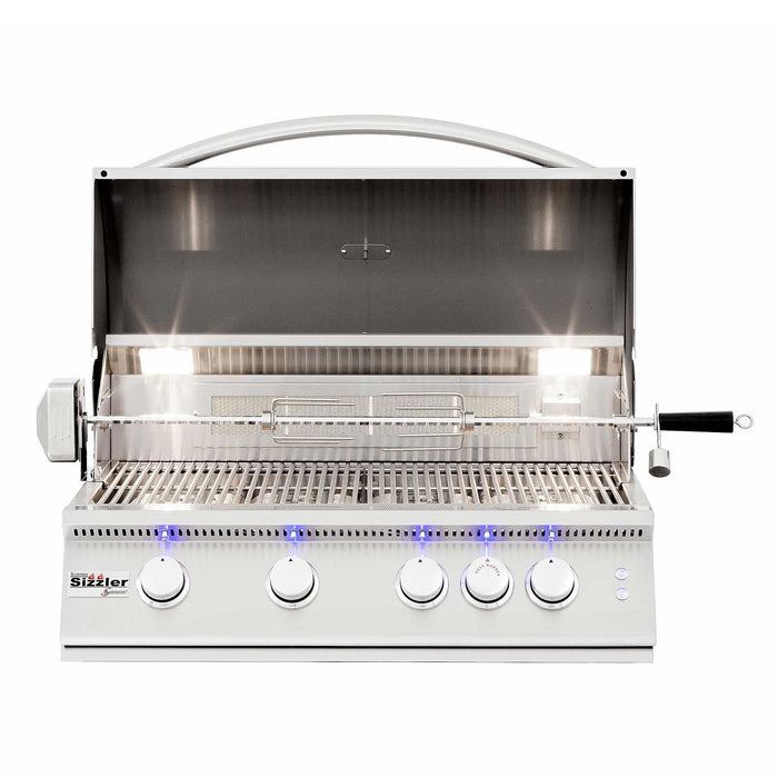 Summerset SIZPRO32 Sizzler Pro Series Built-In Gas Grill, 32-Inch