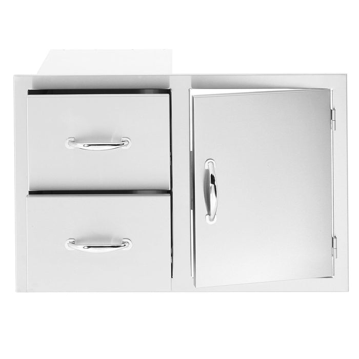 Summerset SSDC2-36 Access Door & Double Drawer Combo, 36-Inch