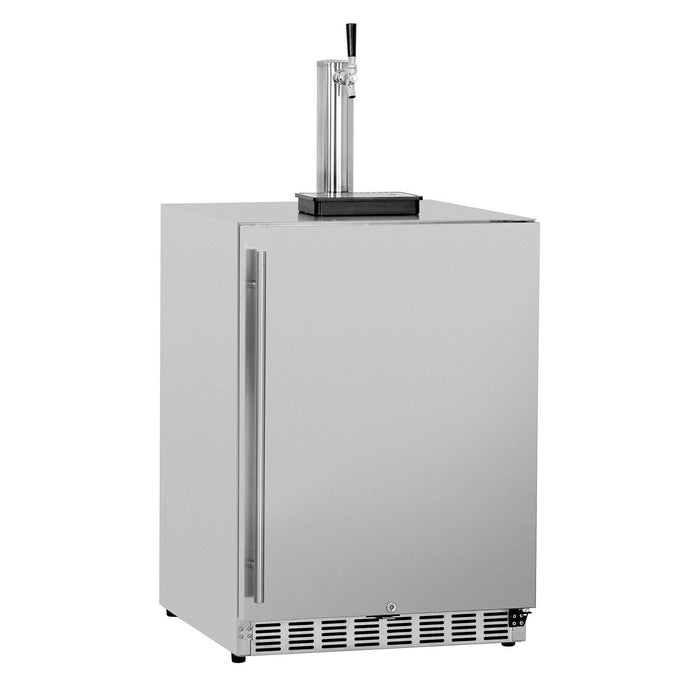 Summerset SSRFR-DK1 Outdoor Single Tap Kegerator, 6.6 Cubic Feet