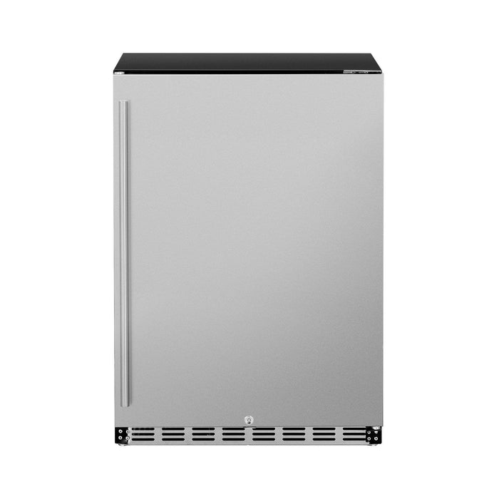 Summerset SSRFR-24S 24-Inch Outdoor Refrigerator, 5.3 Cubic Feet