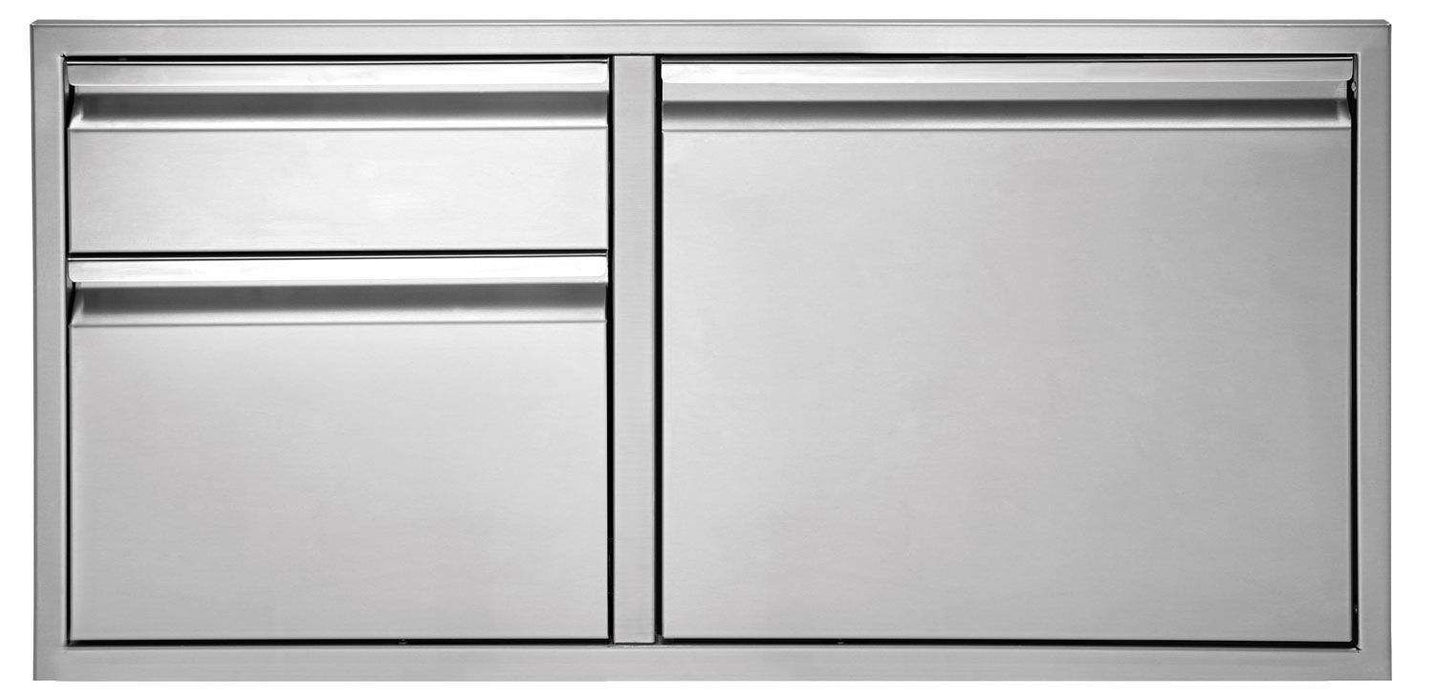 Twin Eagles TEDD362-B 2-Drawer-Door Combo, 36x20.75-Inch