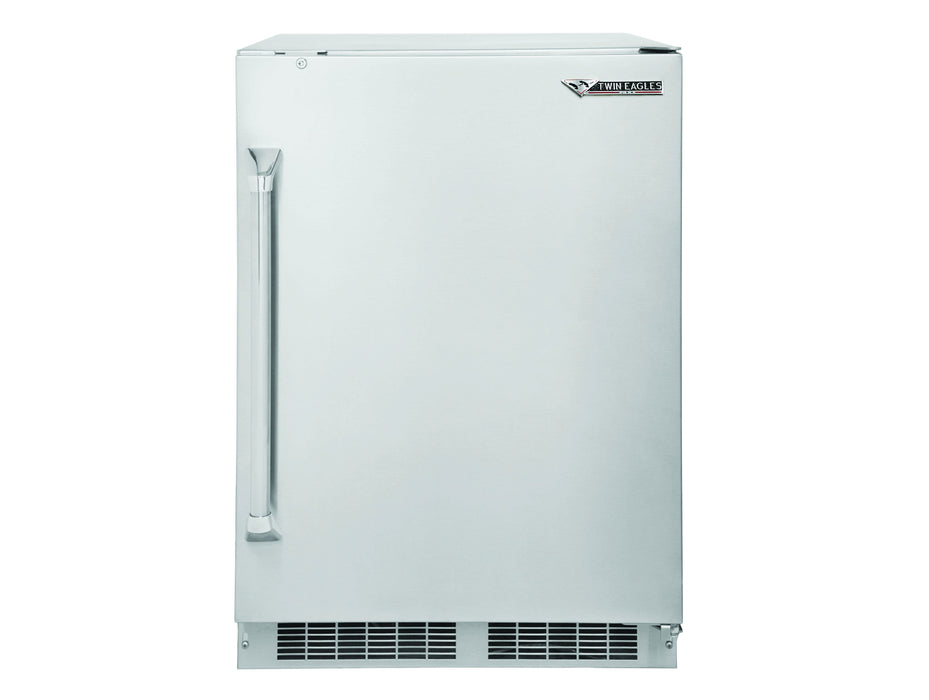 Twin Eagles TEOR24-G Outdoor Refrigerator with Lock, 24x34.75-Inch