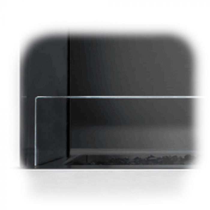Carol Rose by Empire WG60LT1 60-Inch Glass Wind Guard for Outdoor Linear Fireplaces